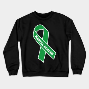 Mental Health Ribbon Crewneck Sweatshirt